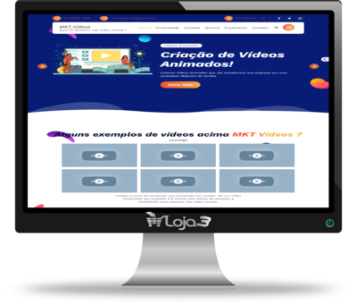 Script Site para vendas e criação de vídeos animados e Marketing