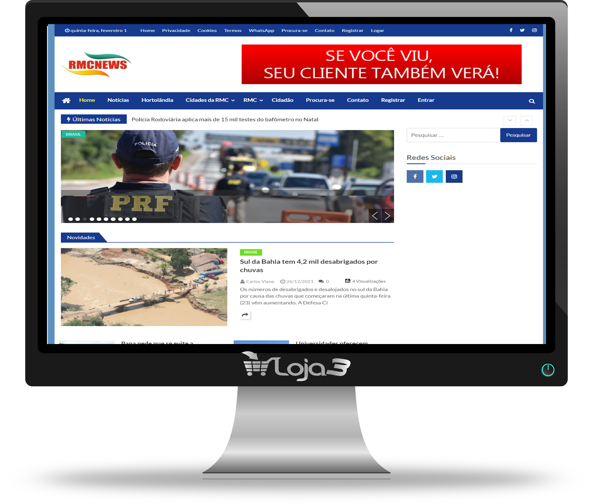 Script Portal de Notícias WordPress 2024
