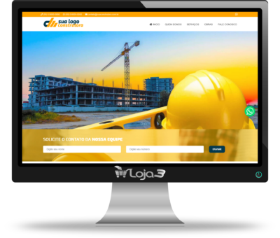 Script Site para Construtora 100% responsivo em PHP com Painel Administrativo 2024