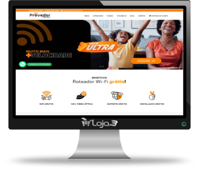 Script Site para Provedores de Internet 100% responsivo em PHP com Painel Administrativo 2024