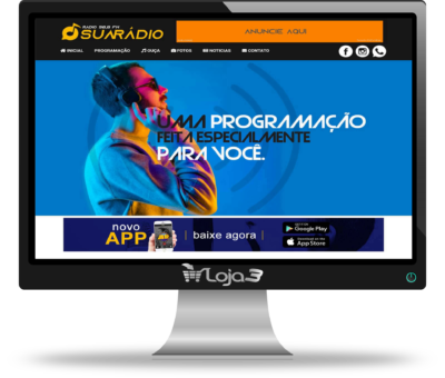 Script Site para Web Rádio Online 100% responsivo em PHP MySQL 2024
