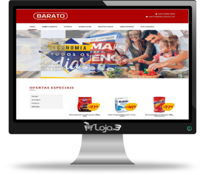 Script Site Para Mercado 100% responsivo em PHP MySQL com Painel Administrativo