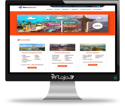 Script Site para Agência de Viagens 100% responsivo em PHP MySQL com Painel Administrativo