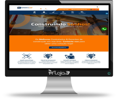 Script Site Pronto para Construtora em PHP com Painel Administrador 2024