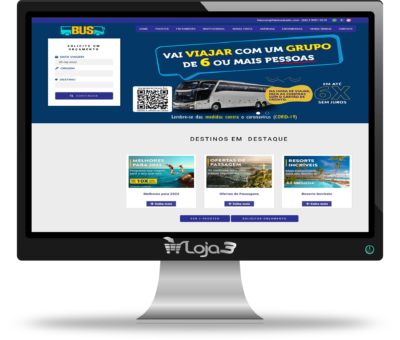 Script Site para Transportes e Agências de Viagens 100% responsivo 2024